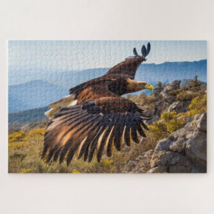 Puzzle Aigle en vol