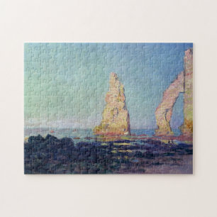 Puzzle Aiguille d'Etretat Low Tide Monet Fine Art