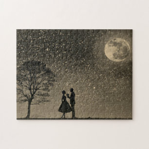 Puzzle Aiguilles Je t'aime Proposition romantique