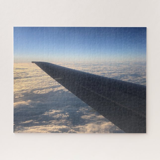 Puzzle aile du coucher du soleil (Horizontal)
