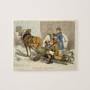 Puzzle Ailerons apportant les poissons vivants lancer sur