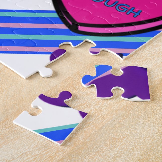 Puzzle Aimez-vous Coeurs bonbons (Côté)