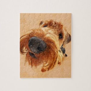 Puzzle Airedale drôle Terrier