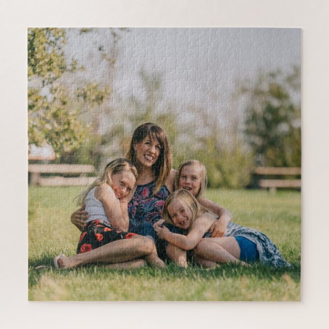 Puzzle Ajouter une photo personnalisée (Vertical)