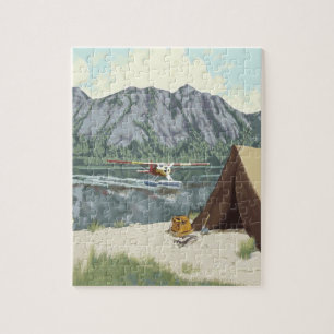 Puzzle Alaska Bush Avion Et Pêche Voyage