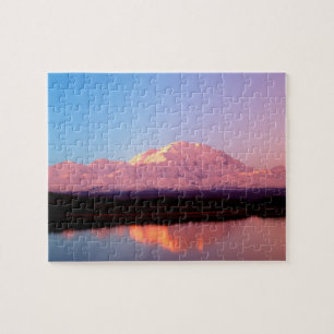 Puzzle Alaska, Parc national Denali, Mt. McKinley à