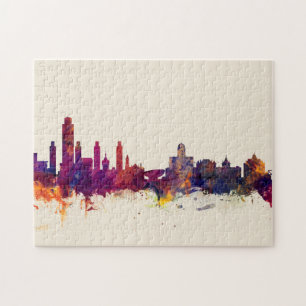 Puzzle Albany New York Skyline
