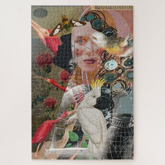 Puzzle Alba's Bird Study Artistique (Vertical)