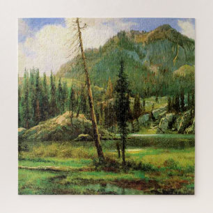 Puzzle Albert Bierstadt - Montagnes de Sierra Nevada,