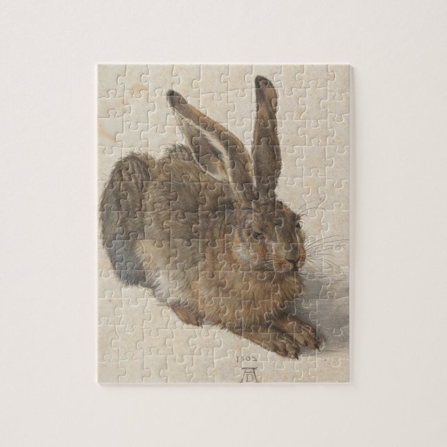 Puzzle Albrecht Dürer - lièvre (Vertical)