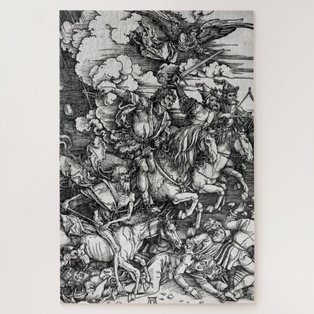 Puzzle Albrecht Dürer Quatre cavaliers de l'Apocalypse Po (Vertical)