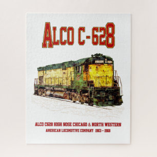 Puzzle Alco C-628 aka Alco Century 628 Diesel Locomotive