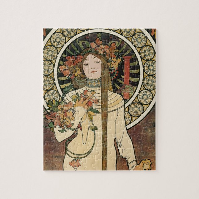 Puzzle Alfonse Mucha Trappistine Nouveau (Vertical)