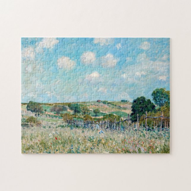 Puzzle Alfred Sisley - Le pré (Horizontal)
