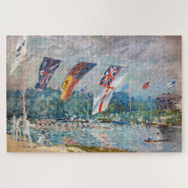 Puzzle Alfred Sisley - Regatta à Molesey (Horizontal)