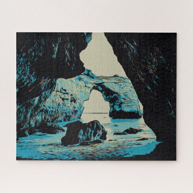 Puzzle Algarve cadeau Portugal, Marinha plage Jigsaw Puzz (Horizontal)