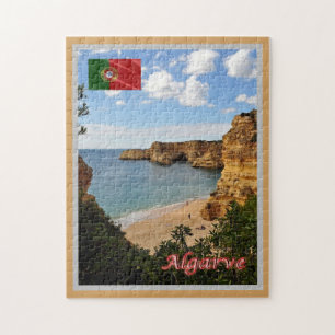 Puzzle Algarve - Plage de Marinha - Portugal -