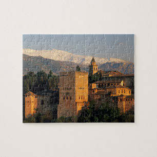 Puzzle Alhambra; Grenade; Andaslusia, Espagne, Sierra