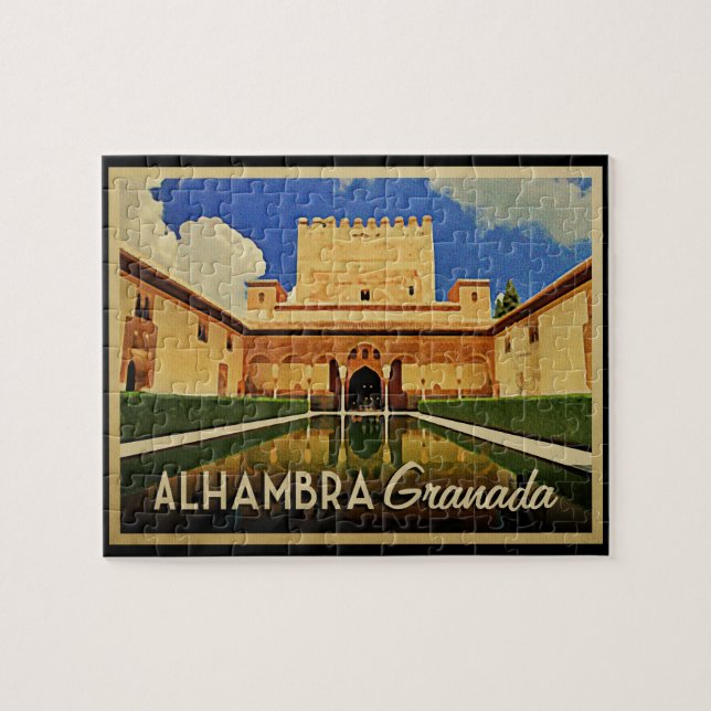 Puzzle Alhambra Grenade Espagne (Horizontal)