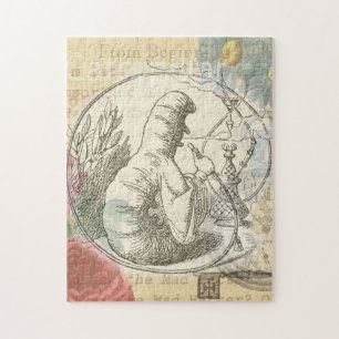 Puzzle Alice au pays des merveilles La chenille : Tenniel