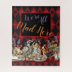 Puzzle Alice au pays des merveilles Mad Cheshire Chat