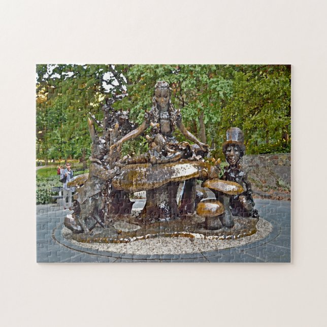 Puzzle Alice au Wonderland Central Park. (Horizontal)