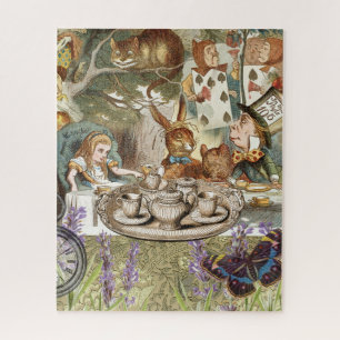 Puzzle Alice Aventures Classique Wonderland Thé à la Fête