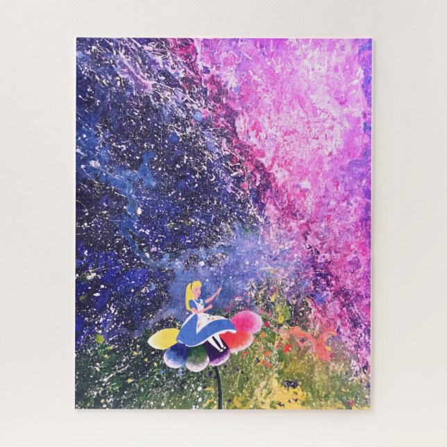 Puzzle Alice Créant Son Propre Pays Des Merveilles - Jigs (Vertical)