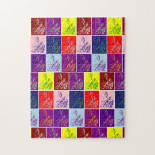 Puzzle Alice piquer sur la boîte à jury pop art
