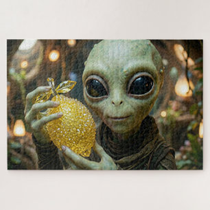 Puzzle Alien Extraterrestre et Citron Cristallin  