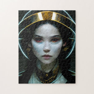 Puzzle Alien Girl 2 Science Fiction