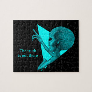 Puzzle Alien gris, la vérité est là