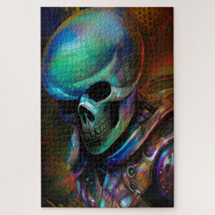 Puzzle Alien Skeleton