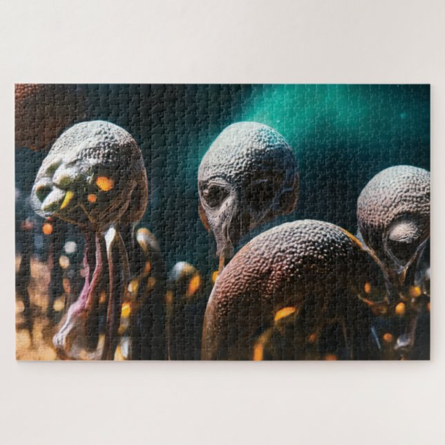 Puzzle Alien spatial (Horizontal)