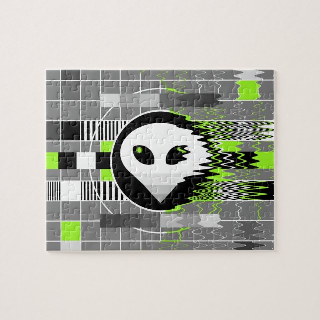 Puzzle Alien TV (Horizontal)