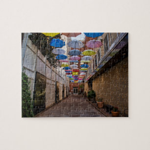 Puzzle Allée des parapluies