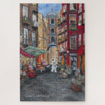 Allée Italie de Noël