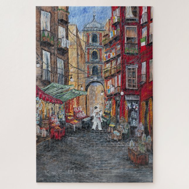 Puzzle Allée Italie de Noël (Vertical)