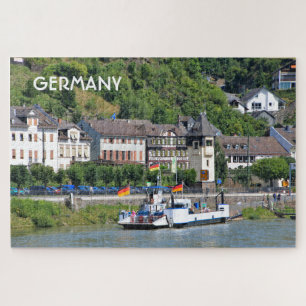 Puzzle Allemagne : Ferry sur le Rhin