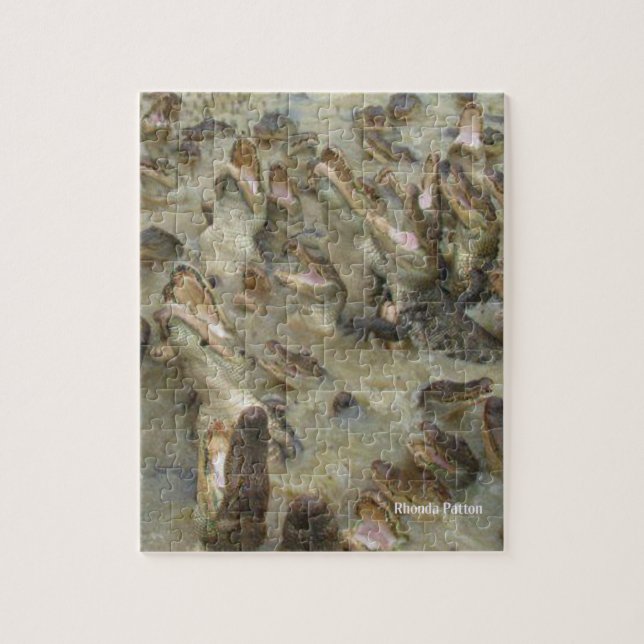 Puzzle Alligator (Vertical)