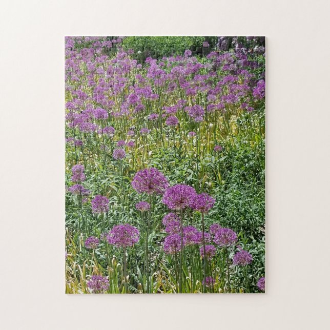 Puzzle Alliums des fleurs de printemps (Vertical)