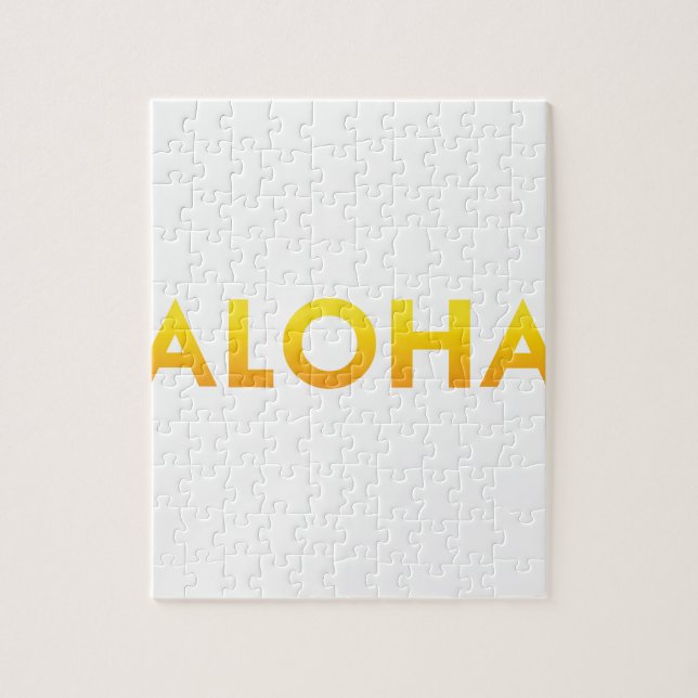 Puzzle ALOHA copie de Maui Hawaï (Vertical)