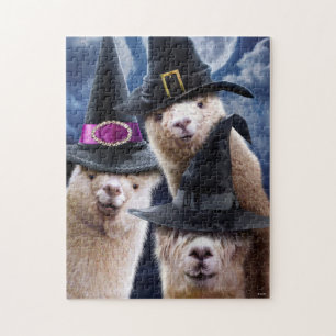 Puzzle Alpaca Witches