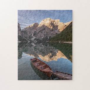 Puzzle Alpes de dolomite   Pragser Wildsee   Tyrol,