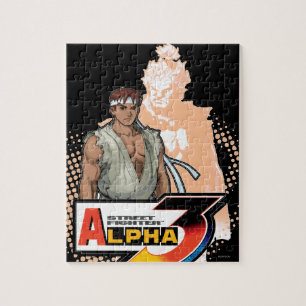 Puzzle Alpha 3 Ryu et Akuma de Street Fighter