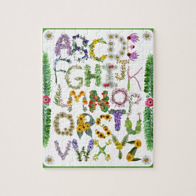 Puzzle Alphabet amusant (Vertical)
