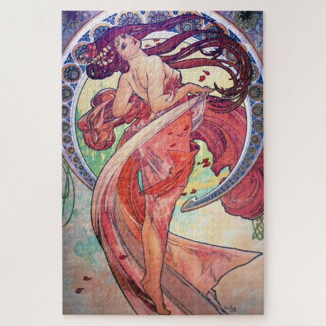 Puzzle Alphonse Mucha (Vertical)