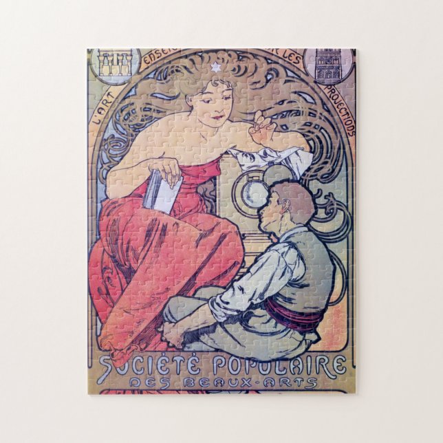 Puzzle Alphonse Mucha (Vertical)