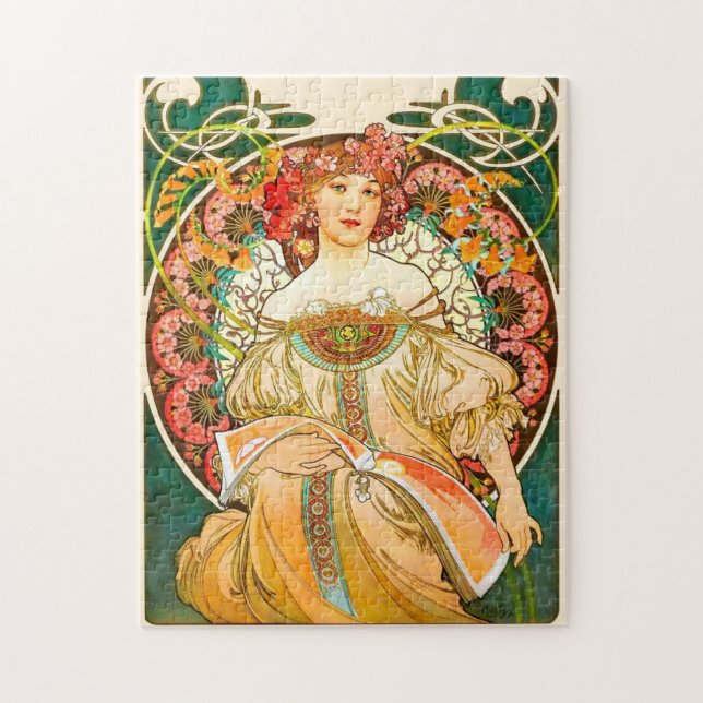 Puzzle Alphonse Mucha Art Nouveau Daydream (Vertical)