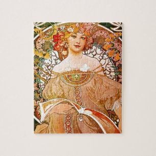 Puzzle Alphonse Mucha Dreaming (Reverie)